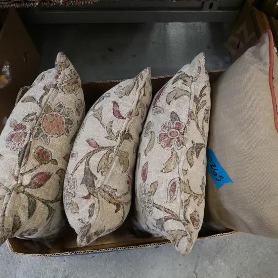 box of 4 cushions