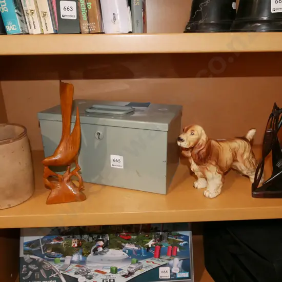 cash box, cheese crock etc