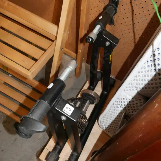 indoor bike training stand