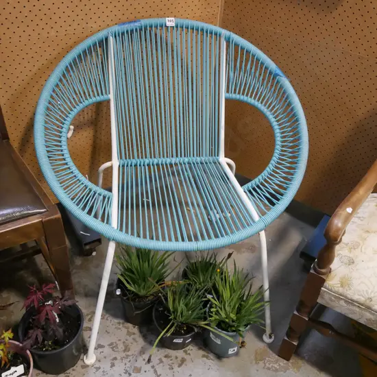 reproduction retro string outdoor chair