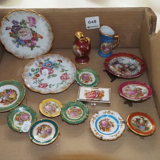 box of Limoges miniatures