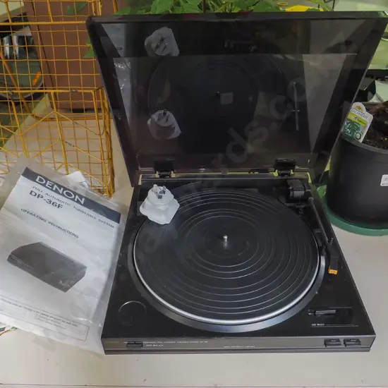 Denon DP/36F turntable