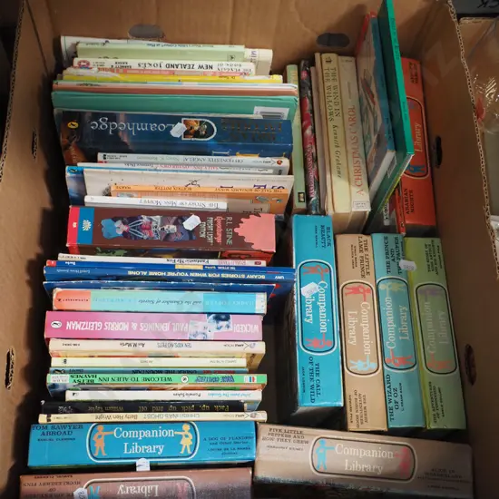 box of books