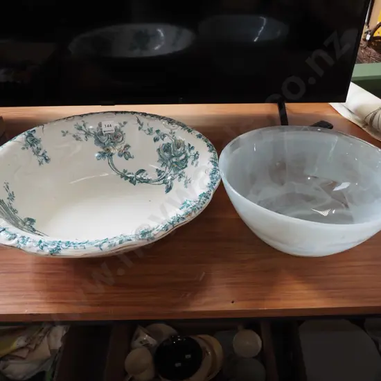 large wash bowl Diam-430, glass fruit bowl