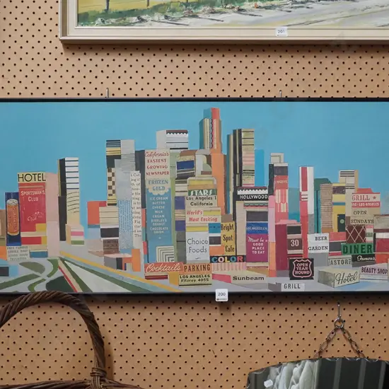 framed print - product box skyline