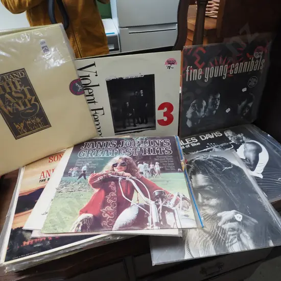 LPs; Fine Young Cannibals, Violent Femmes, Miles Davis etc