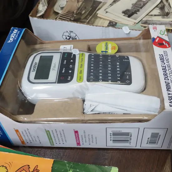 Brother key touch label machine