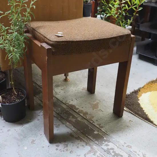 upholstered footstool