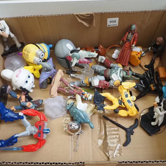 box of figurines