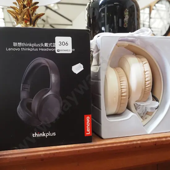 Lenovo as-new head phones