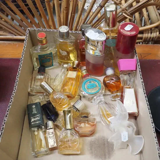 box of perfumes