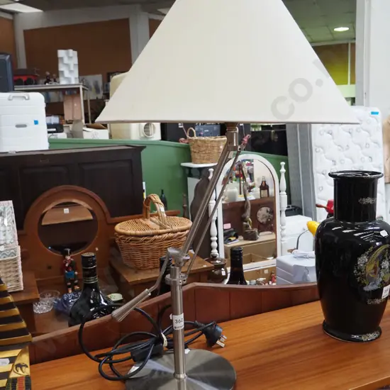 metal based adjustable desk lamp