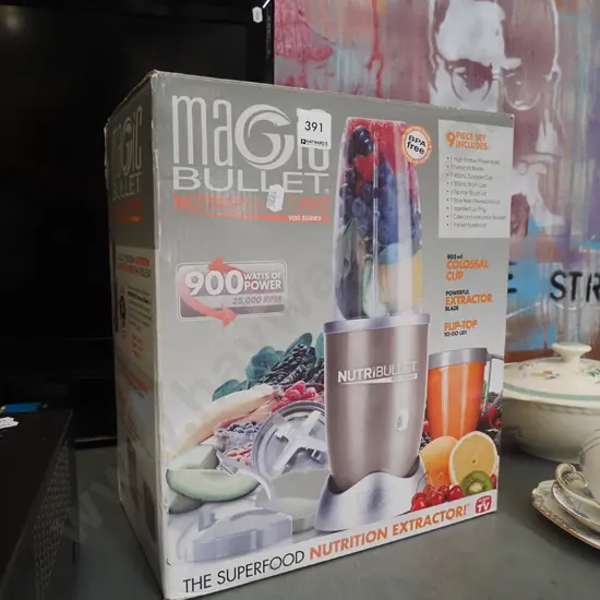 as-new boxed Magic Nutribullet set
