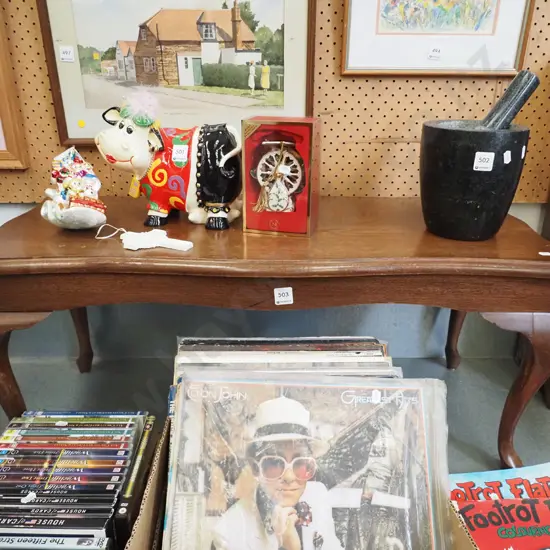 mahogany coffee table