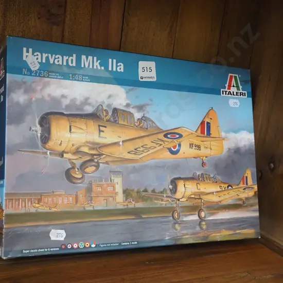 yet be assembled model of a Havard Mk 11a