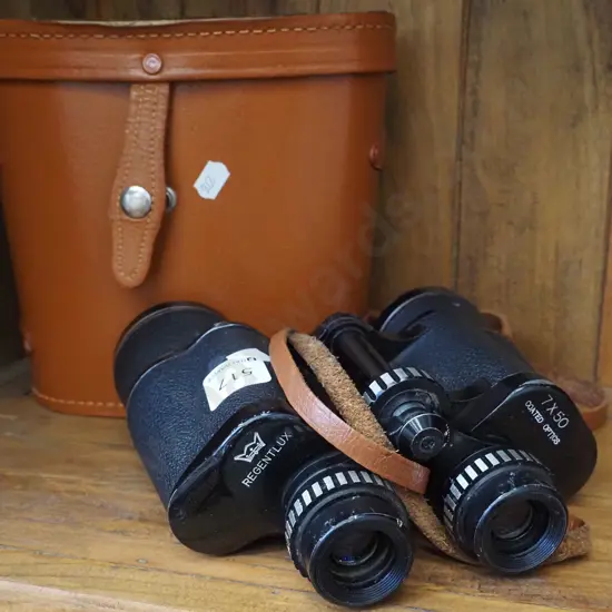 boxed 7x50 Regent King binoculars