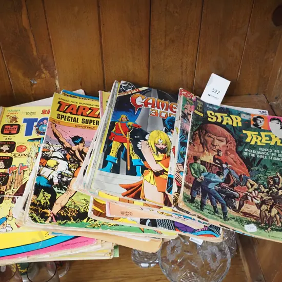 various comic books