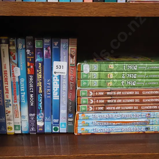 children's DVDs