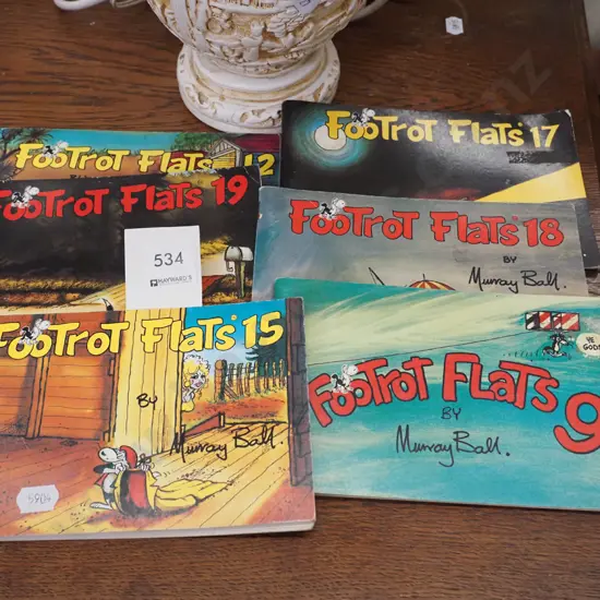 half size Footrot Flat books