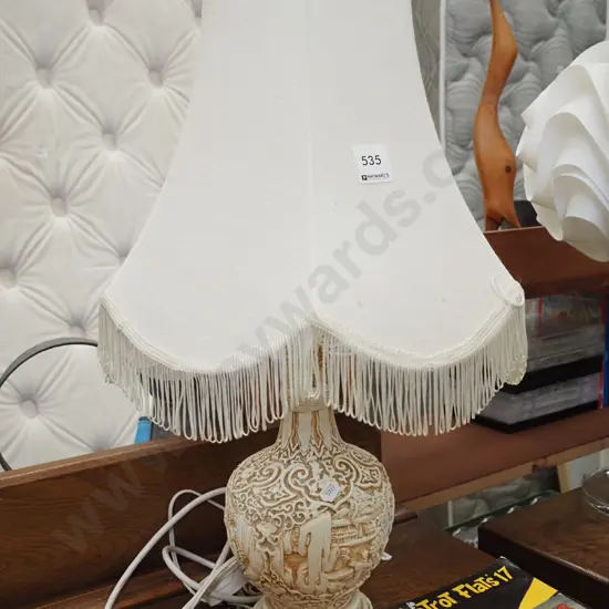 composite based Asian style table lamp H-520