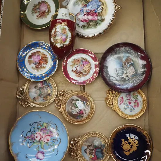 box of Limoges miniatures