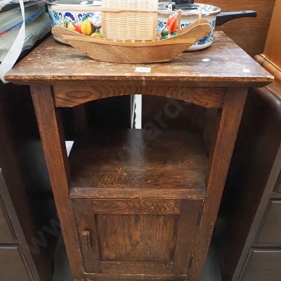 restorer's oak pot cupboard
