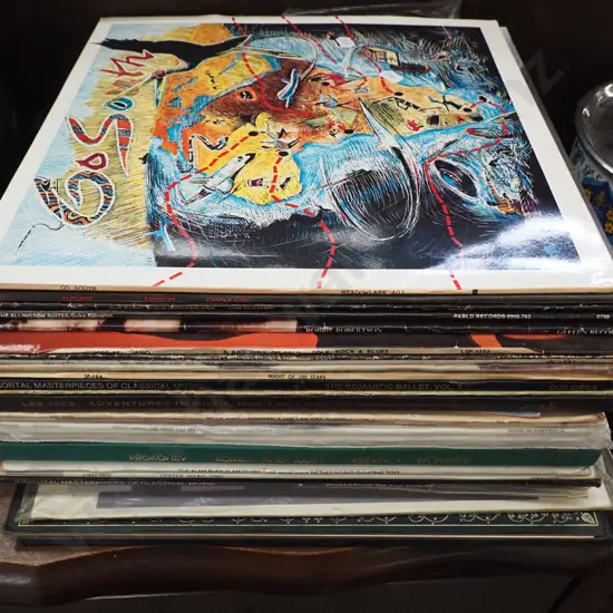 LPs; Carol King, Thunderbirds, Robbie Robinson