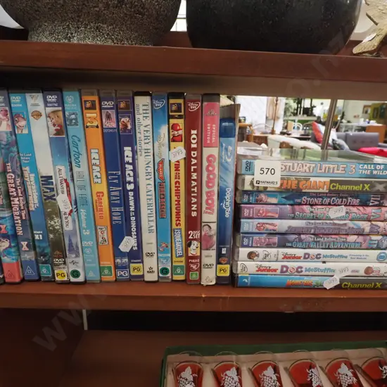 children's DVDs