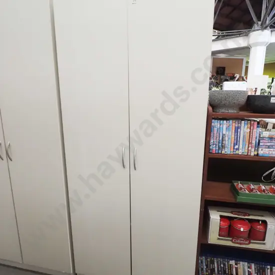 double door melteca and mdf laundry cupboard H-1810 W-800 D-410