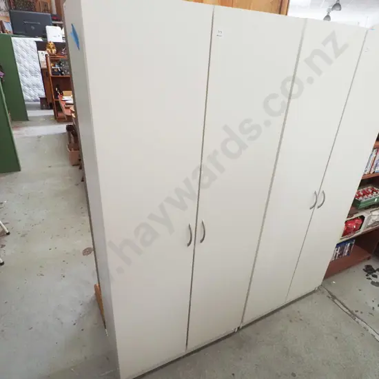 double door melteca and mdf laundry cupboard H-1810 W-800 D-410