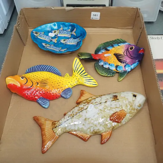 ornamental wall mounted fish