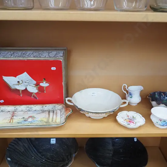 chocolate box, bowl, sandwich plate etc