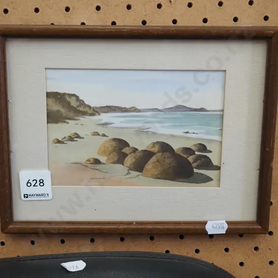 small hand coloured Yvonne Benson print