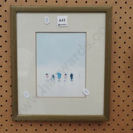 small framed print - esplanade