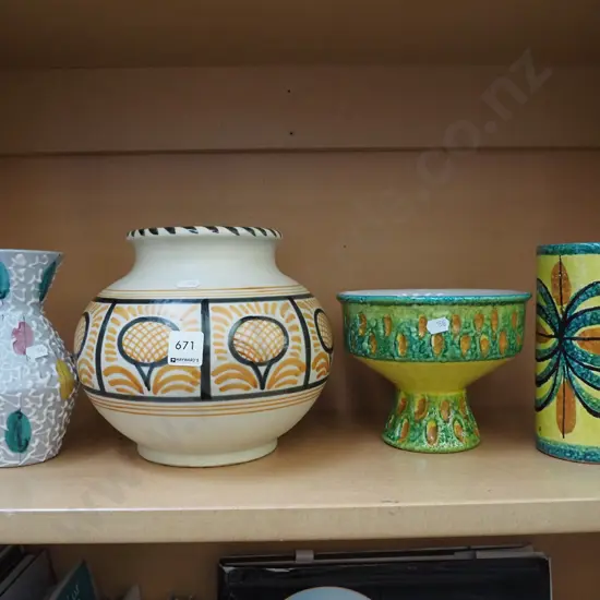 retro vases, comport