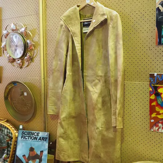 Oiwou XXXXL leather? jacket