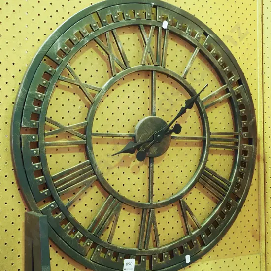 metal wall clock Diam-610