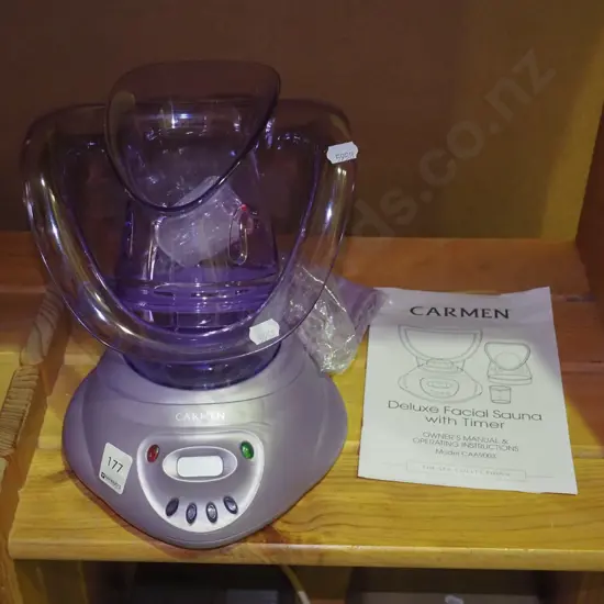 as-new Carmen Delux facial sauna with timer
