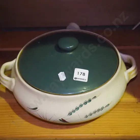 Denby green wheat casserole