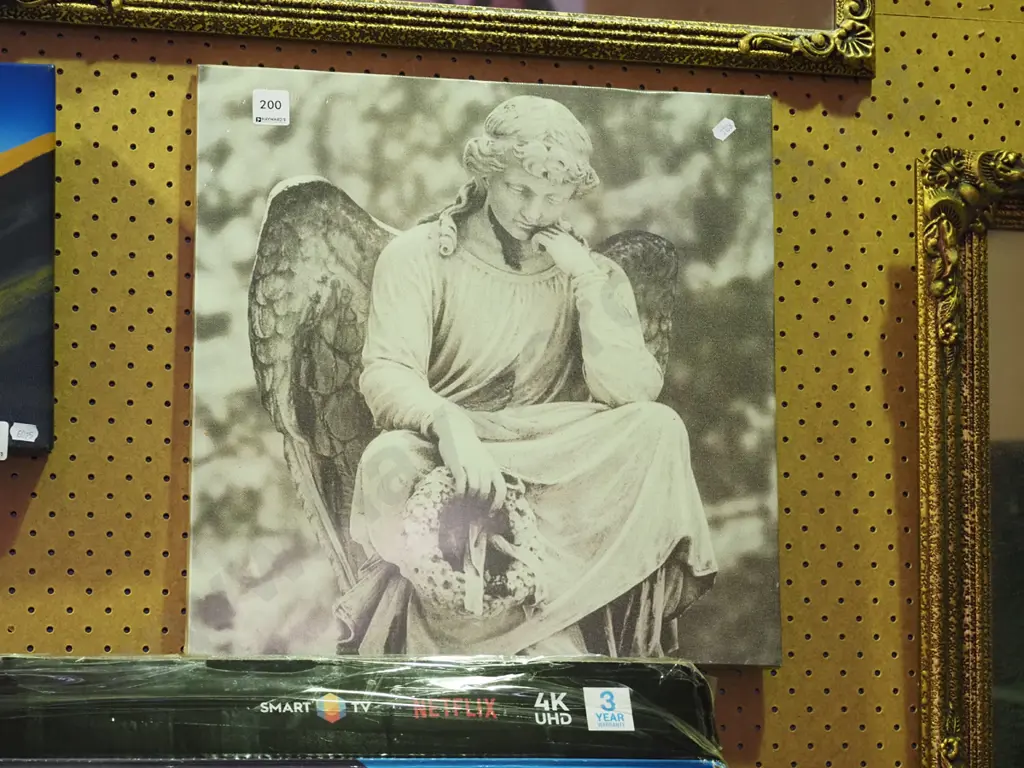 print on canvas - stone angel Image 1++