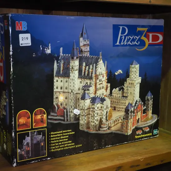 3D puzzle of German castle