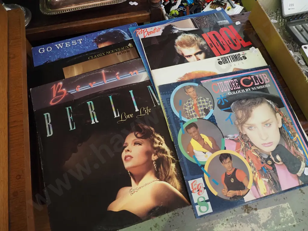 LPs; Culture Club, Billy Idol etc Image 1++