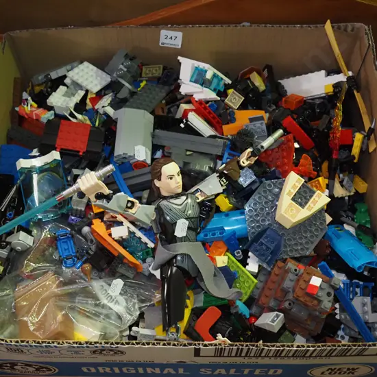 box of Lego