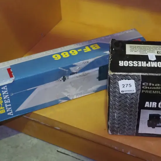 small 12V air compressor, car automatic radio aerial