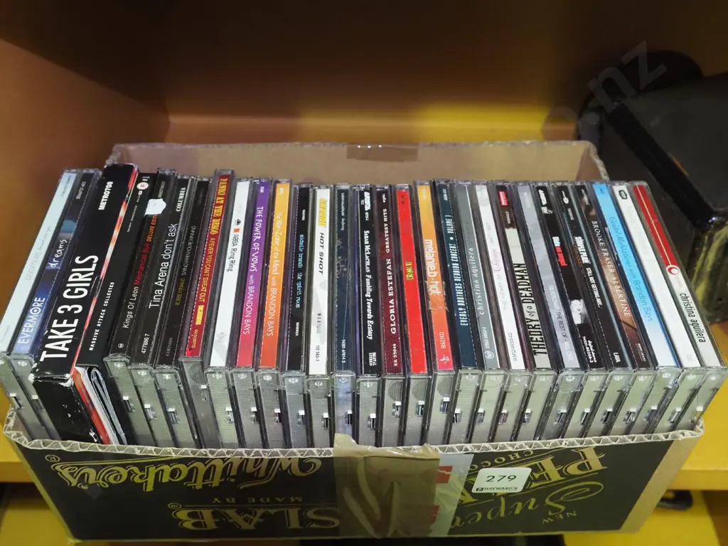 box of CDs Image 1++