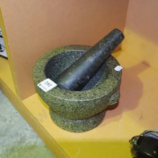 stone mortar and pestle