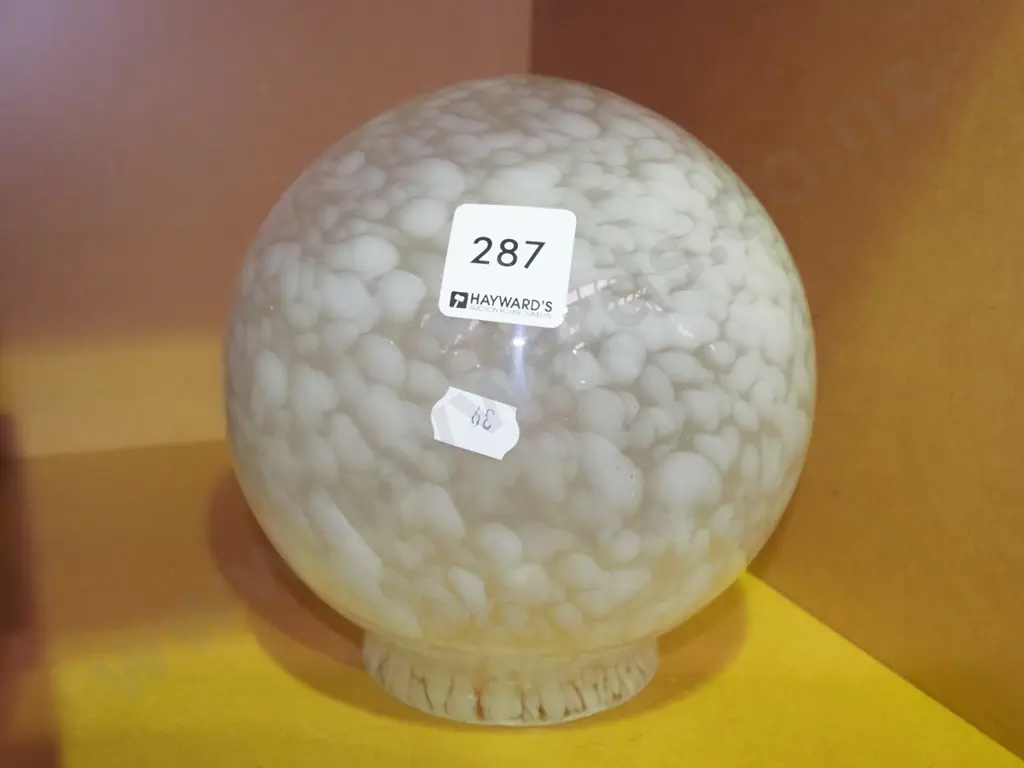 mottled glass light fitting Image 1++