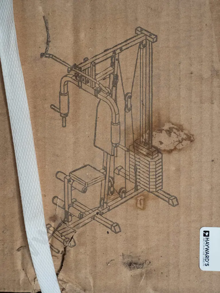 boxed home gym equipment Image 1++