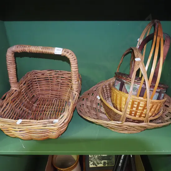 cane baskets