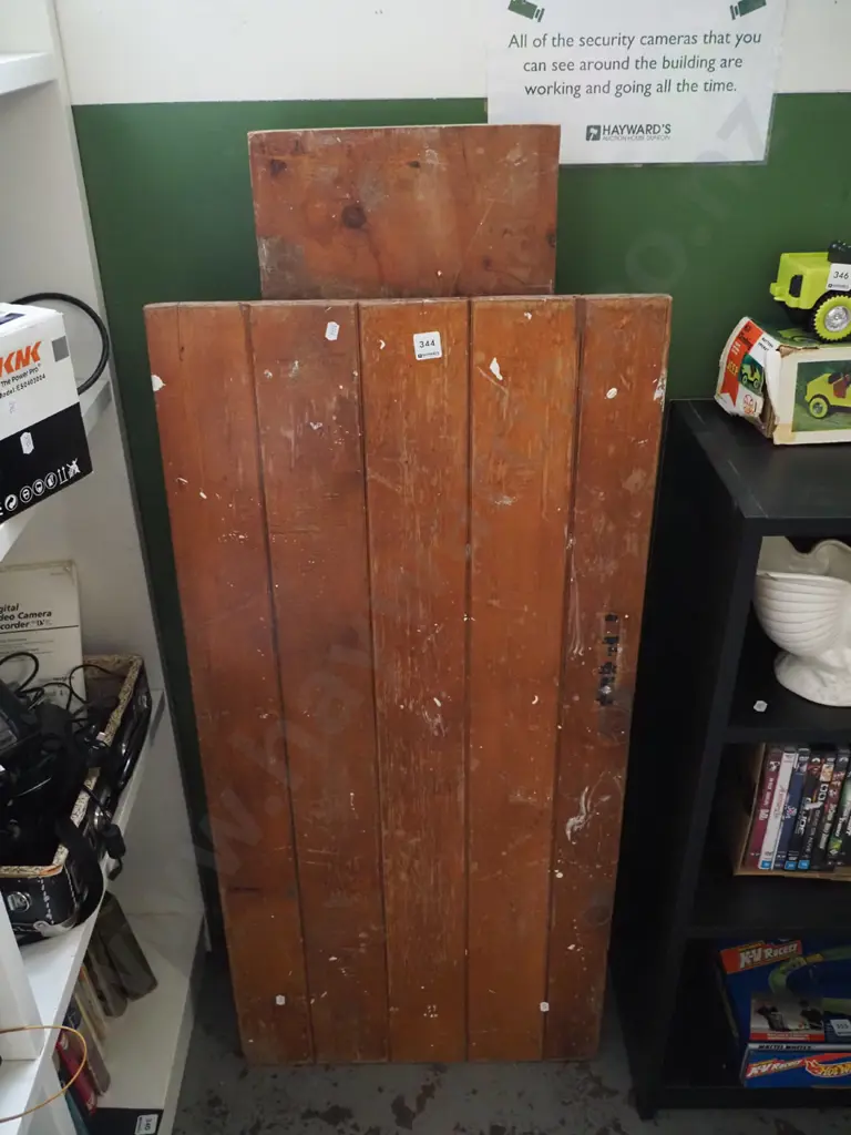 vintage wooden trestle table Image 1++